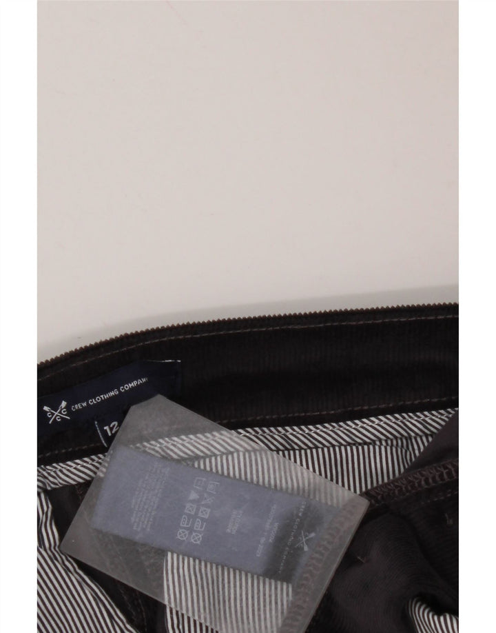 ОДЕЖДА ДЛЯ ЭКИПАЖА Женские вельветовые брюки UK 12 Medium W30 L28 Темно-синие