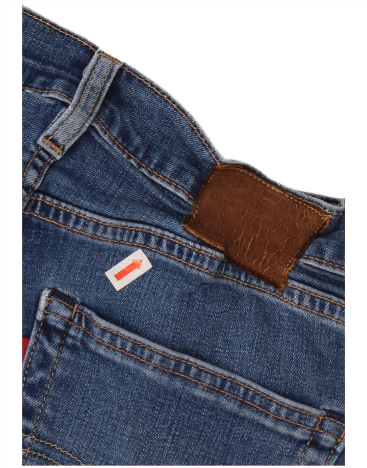 Мужские узкие джинсы LEVI'S W30 L32 синие, хлопок