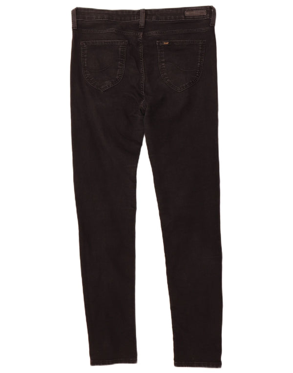 Женские джинсы скинни Lee Scarlett W32 L29, черный хлопок