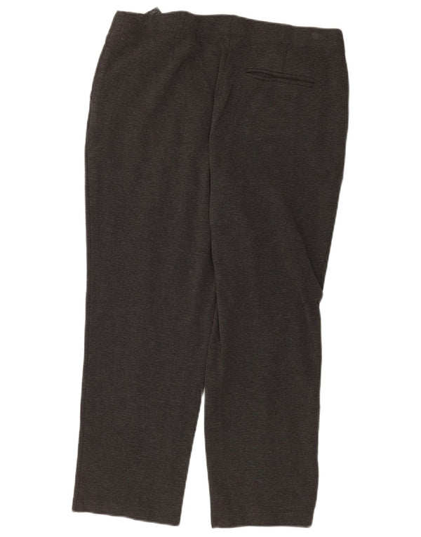 Женские зауженные брюки-чиносы Marks & Spencer UK 14, большие W34 L24, серые