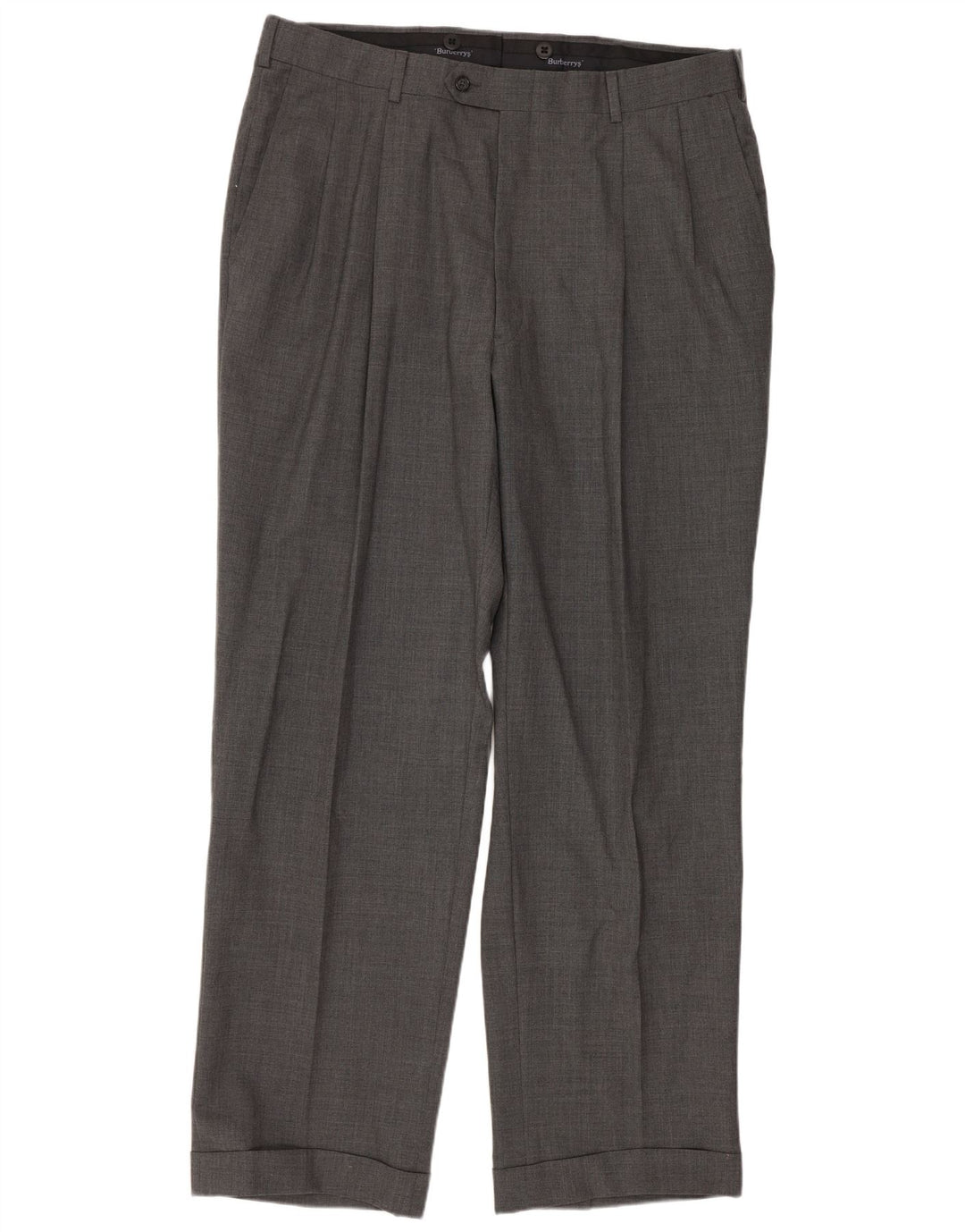 Мужские костюмные брюки Burberrys W36 L31 серые