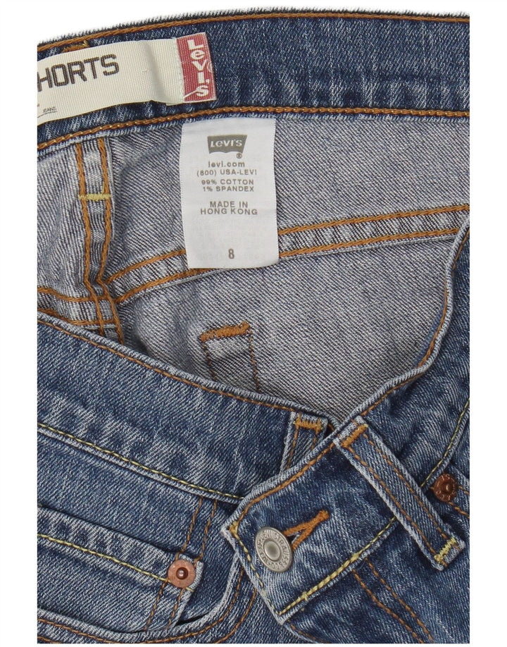 Женские джинсовые шорты Levi's 515 US 8, средние W30, синие, хлопок