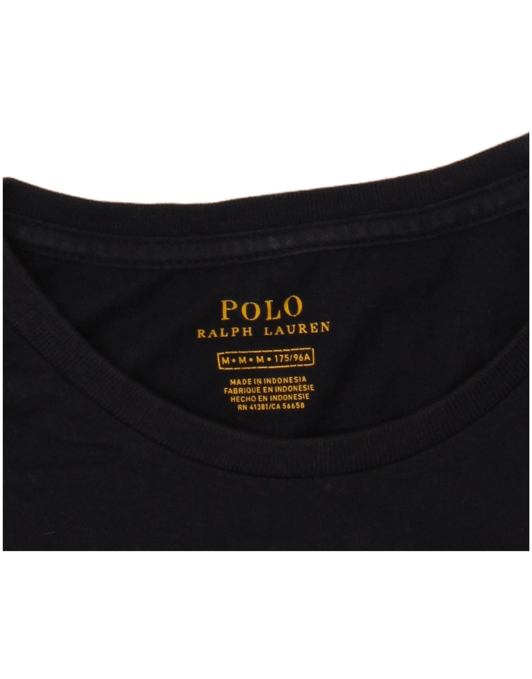 Мужская футболка POLO RALPH LAUREN, средний темно-синий