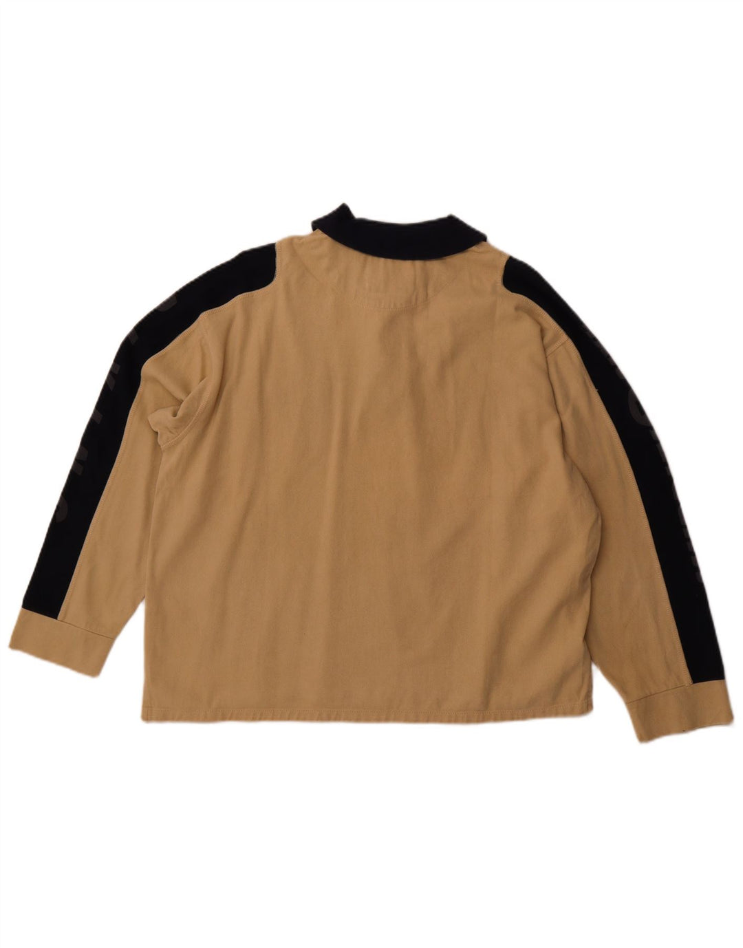 Мужская рубашка-поло для регби с графическим рисунком MURPHY & NYE, средний коричневый цвет с цветными блоками