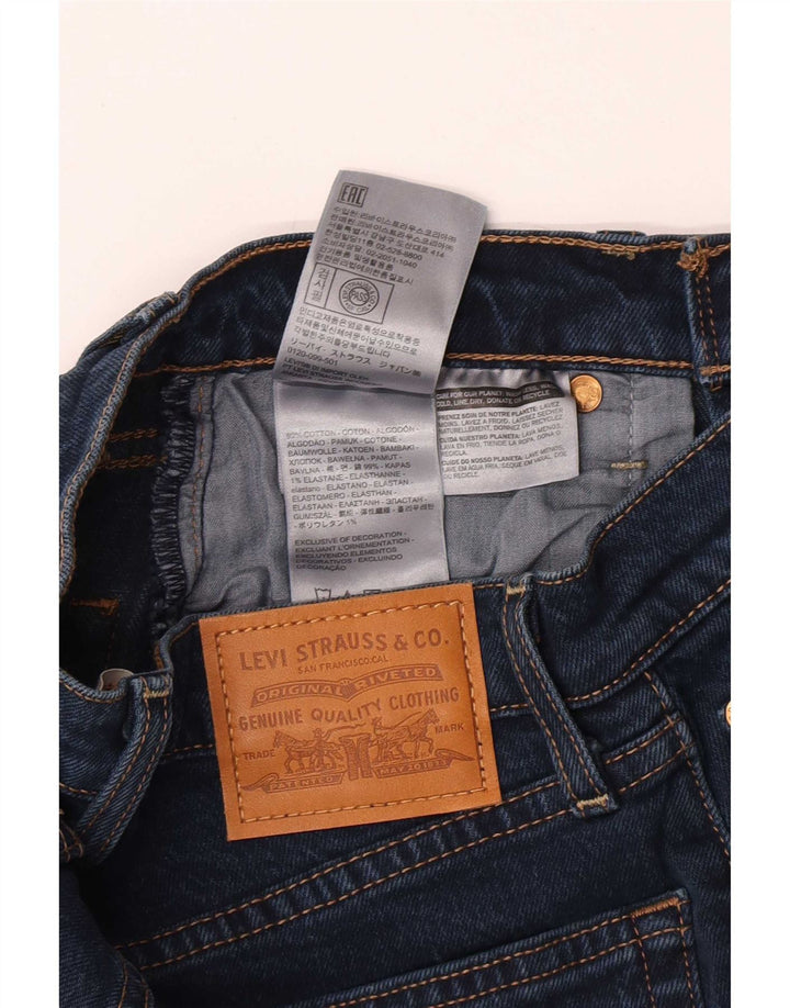 Женские джинсовые шорты Levi's W25 XS, темно-синие, хлопок