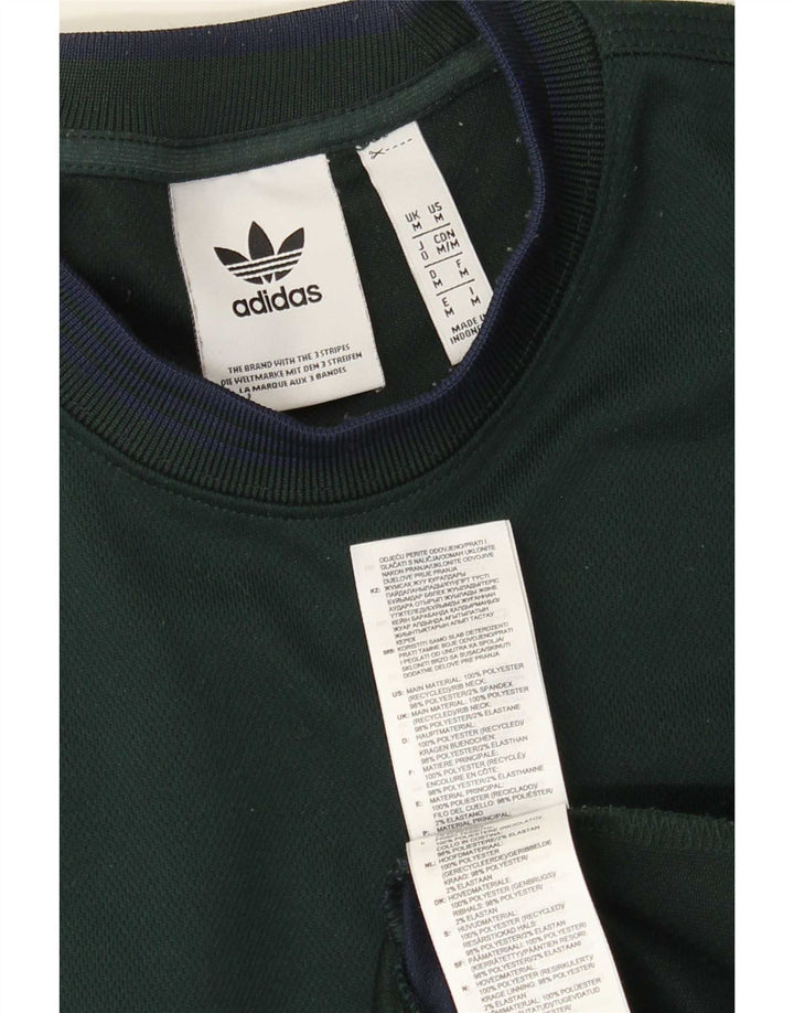 Мужская футболка Adidas Top Medium Green из полиэстера