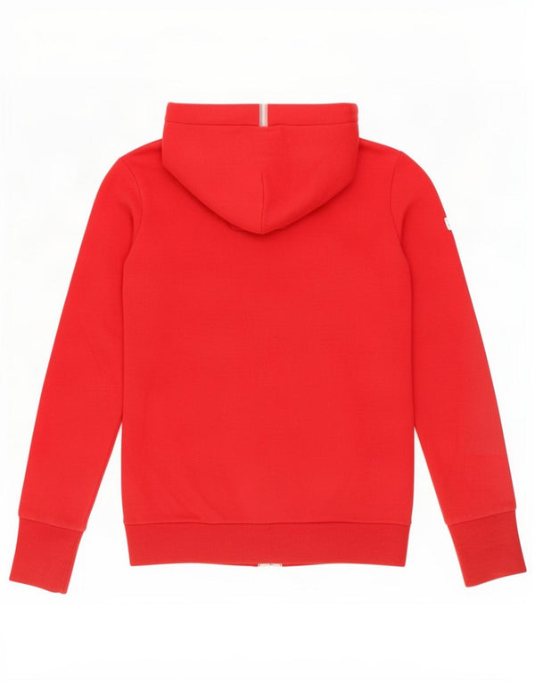 Женский свитер с капюшоном на молнии Superdry UK 10, маленький красный, полиэстер