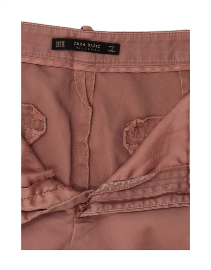 Женские брюки чинос Zara EU 38 Medium W28 L25 Розовый