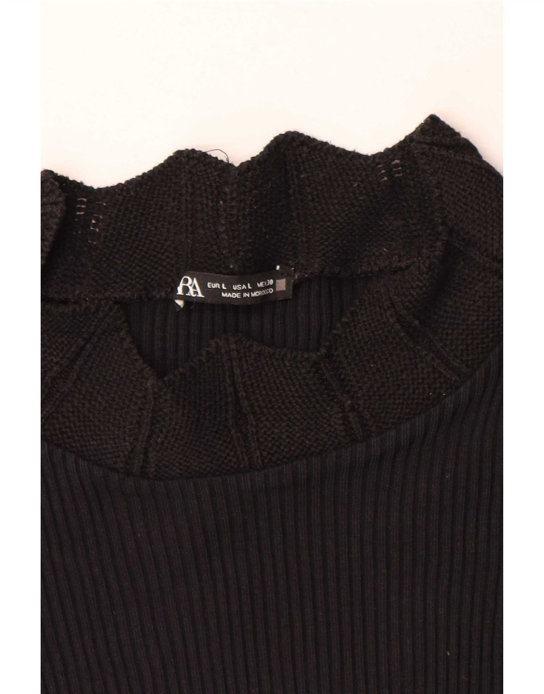 Женская футболка Zara Top UK 14, большая черная