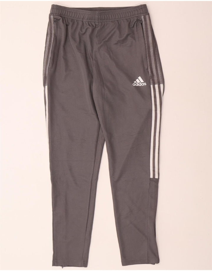 Мужские спортивные брюки ADIDAS Aeroready среднего серого цвета