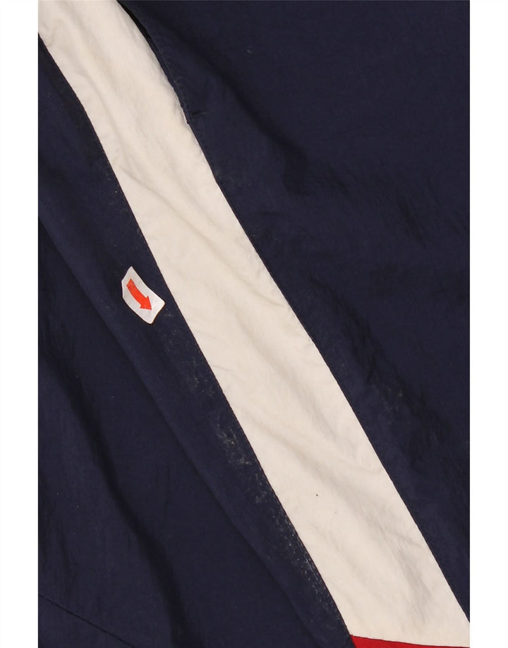 Мужские спортивные брюки Nike, джоггеры, маленькие W27 L27, темно-синие, с цветными блоками