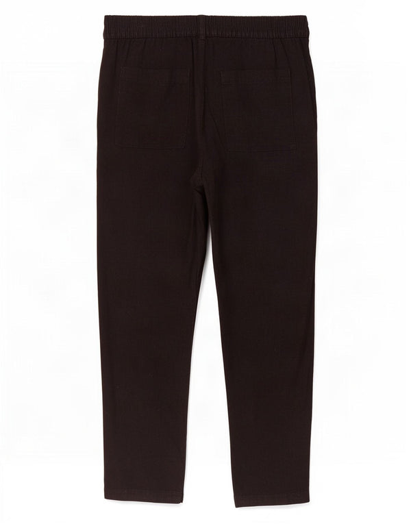 Женские зауженные брюки-чиносы Marks & Spencer UK 12 Medium W32 L28 черные
