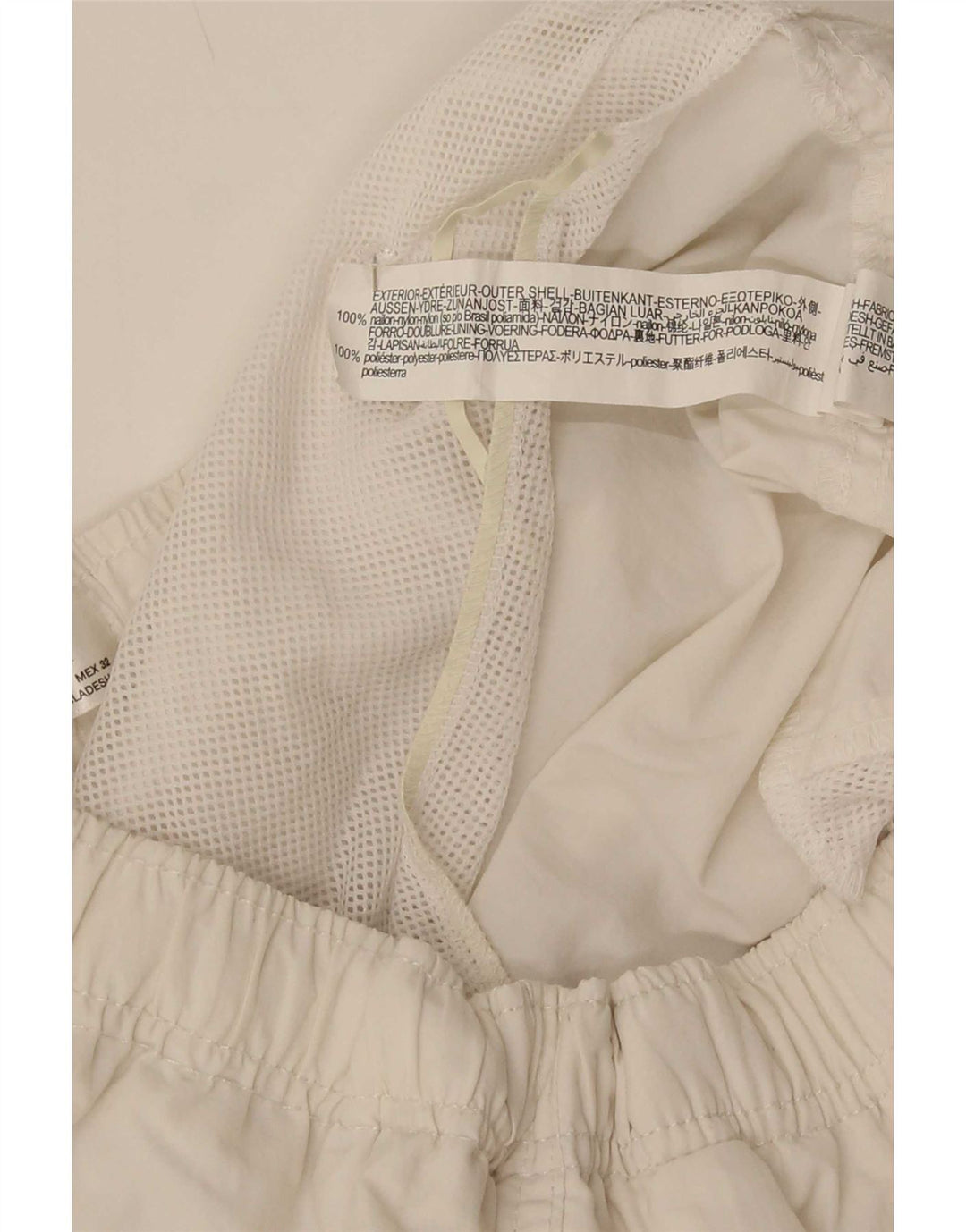 Мужские шорты для плавания Zara, большие белые, полиэстер