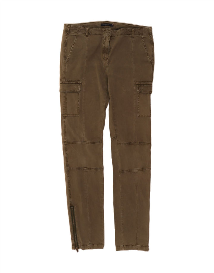 TOMMY HILFIGER Womens Slim Cargo Trousers W34 L32 Green Vintage Tommy Hilfiger and Second-Hand Tommy Hilfiger from Messina Hembry 