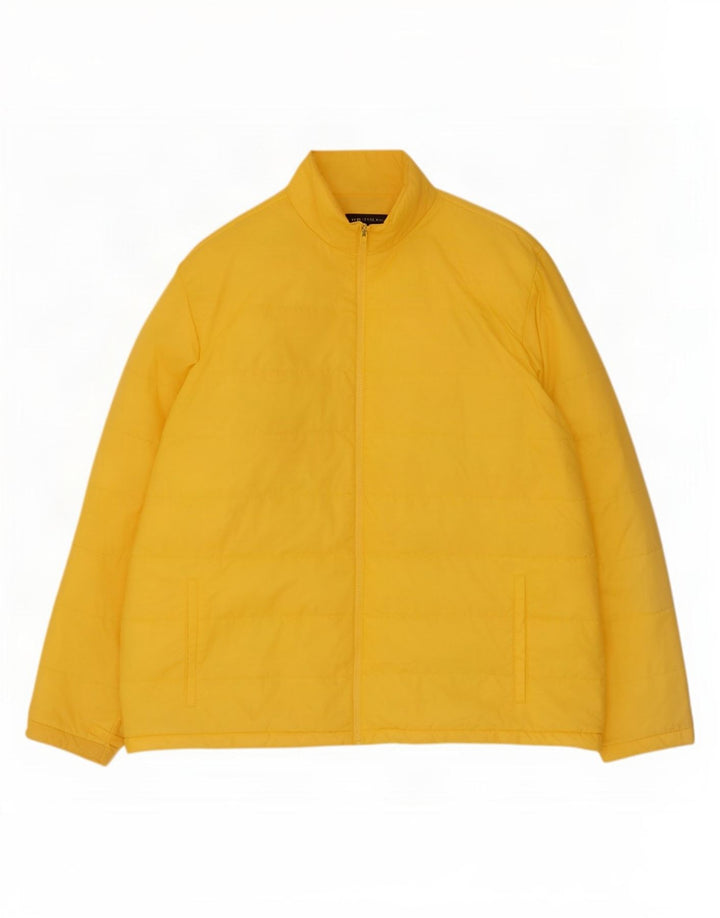 Мужская утепленная куртка Lands End IT 50/52 2XL Желтый нейлон