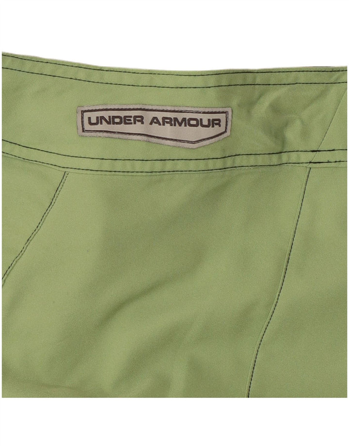 Мужские шорты для плавания UNDER ARMOR с рисунком, большие зеленые, полиэстер