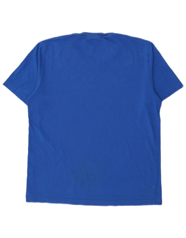 Мужская футболка с рисунком Calvin Klein Jeans Top XL синяя