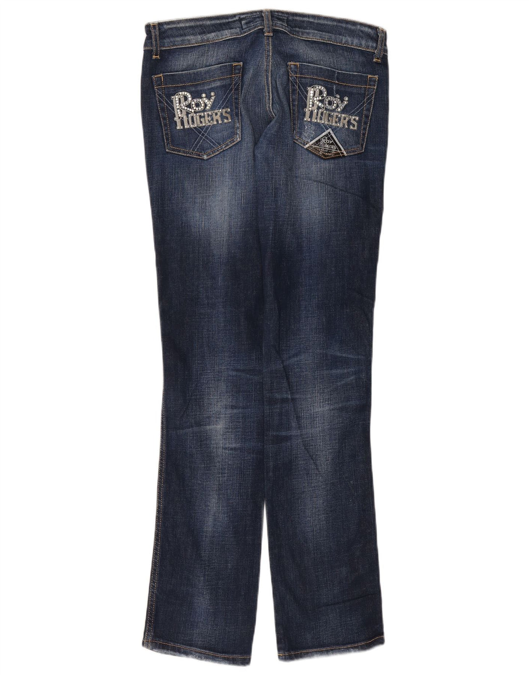Женские прямые джинсы Roy Rogers W32 L34 Темно-синие