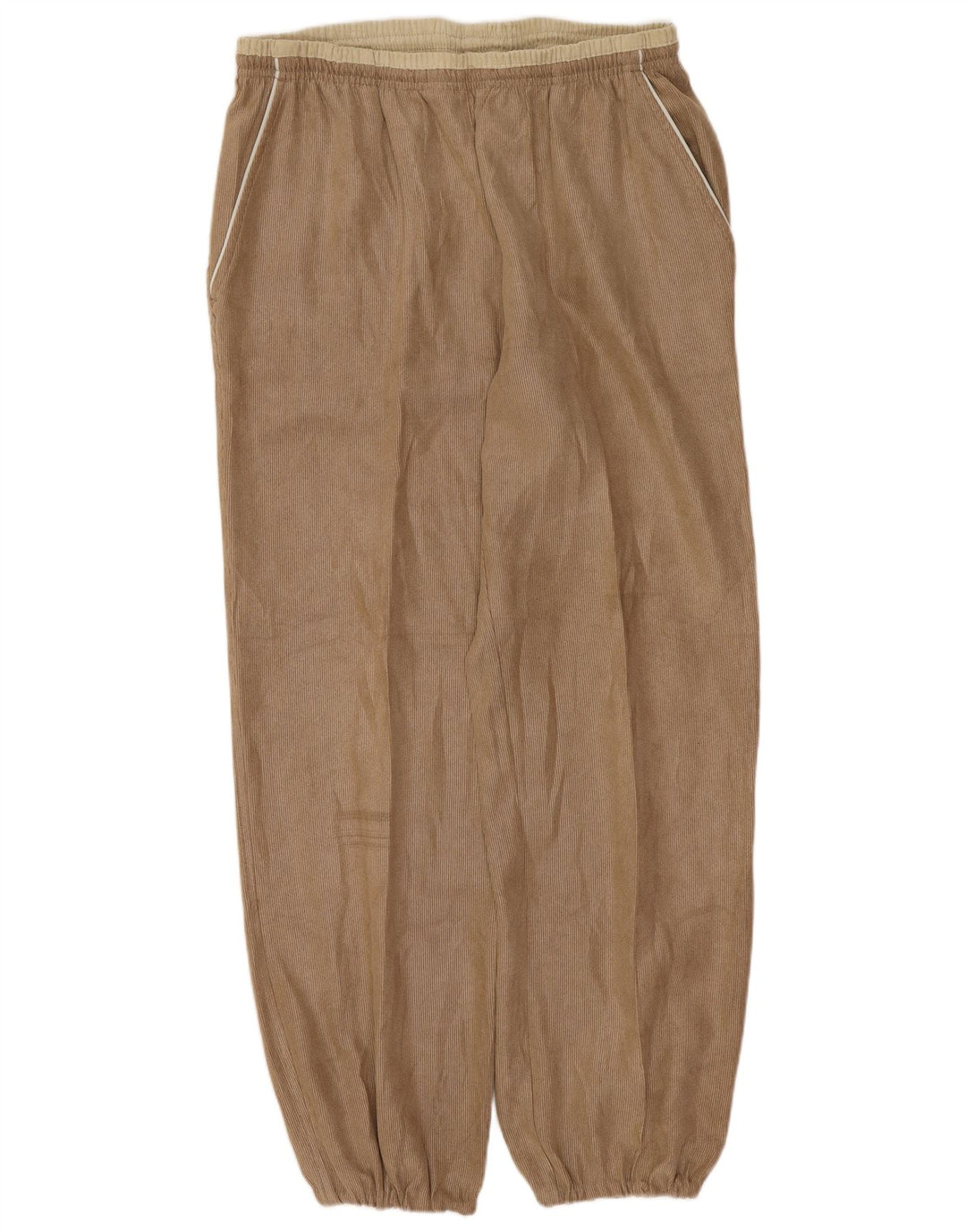 Женские спортивные брюки Diadora, джоггеры, Великобритания, 14, большие, коричневые, полиэстер