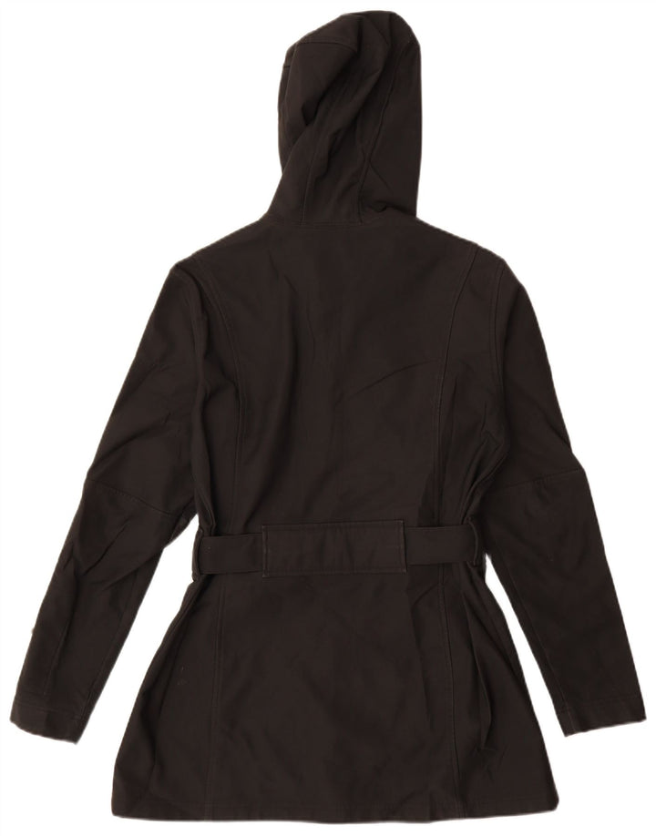 Женская ветровка с капюшоном NIKE UK 12, средний черный полиэстер