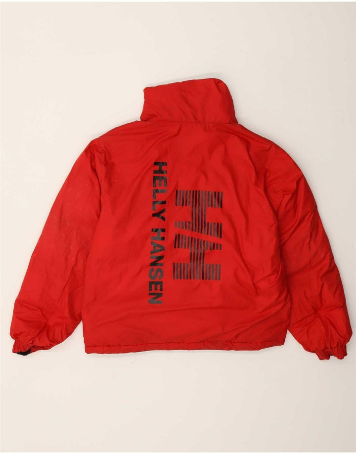 Женская утепленная куртка оверсайз с графическим рисунком Helly Hansen UK 10, маленькая черная