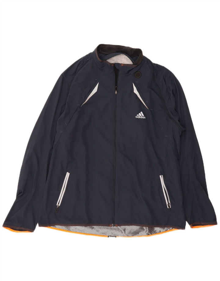 Мужская дождевик ADIDAS Clima 365 UK 42 XL Темно-синий полиэстер