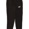 Мужские спортивные брюки PUMA, большие черные хлопковые