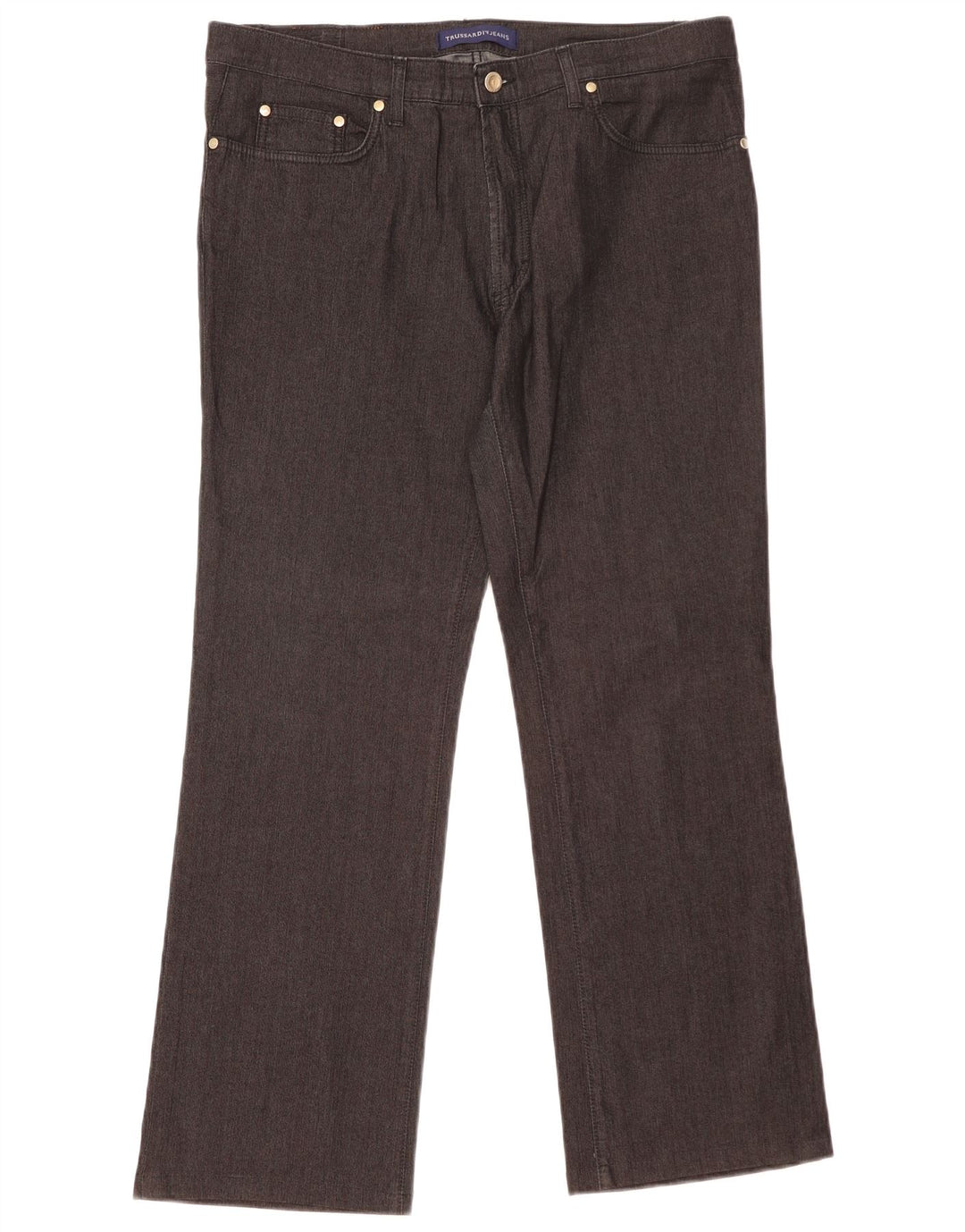 Женские джинсы Trussardi Bootcut W34 L29, черный хлопок