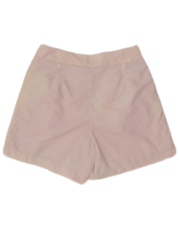 Женские шорты чинос Adidas UK 12 Medium W28 Розовый нейлон