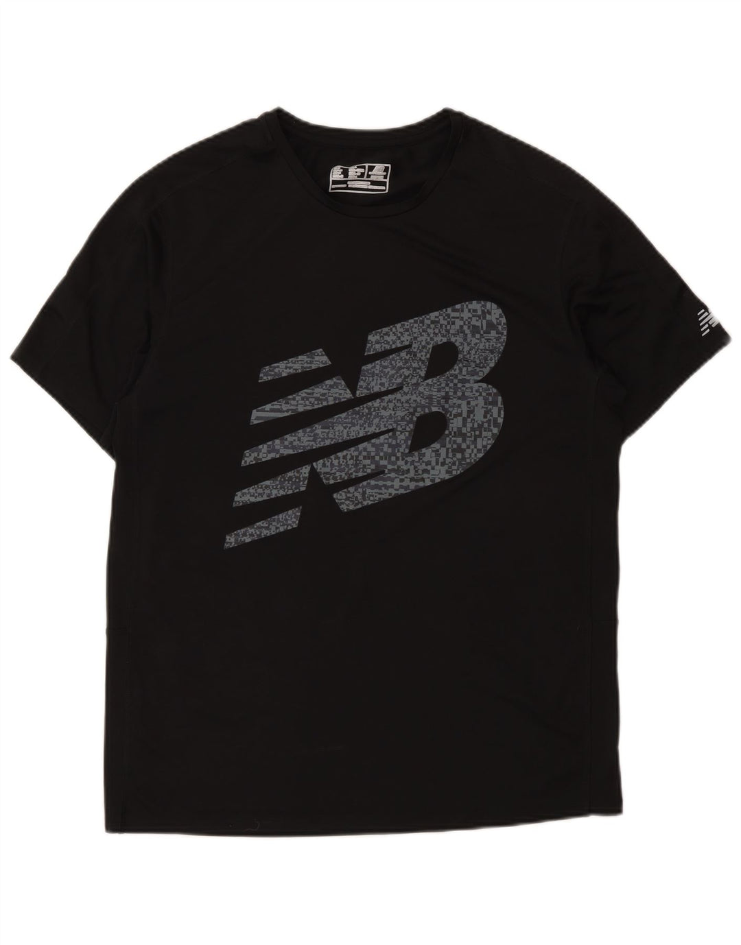 Мужская футболка с рисунком New Balance, средний черный