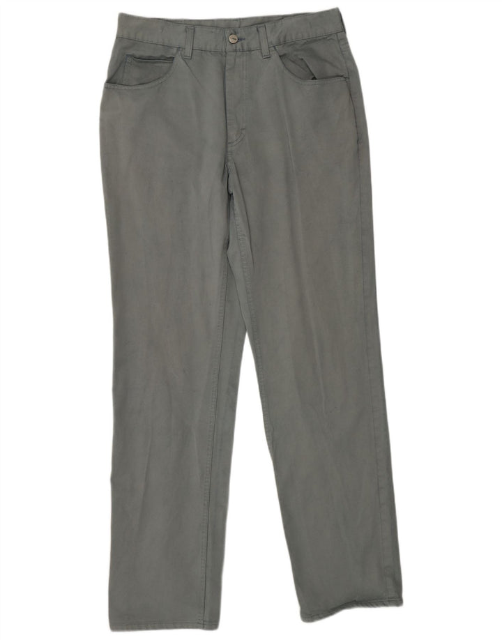 JOOP Mens Straight Casual Trousers W34 L36  Grey Cotton Vintage Joop and Second-Hand Joop from Messina Hembry 