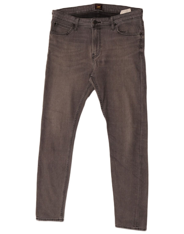 Мужские джинсы скинни Lee Malone W34 L32 Серый хлопок