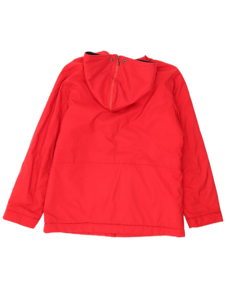 Женская куртка-ветровка большого размера с капюшоном Nike UK 14/16, большая красная