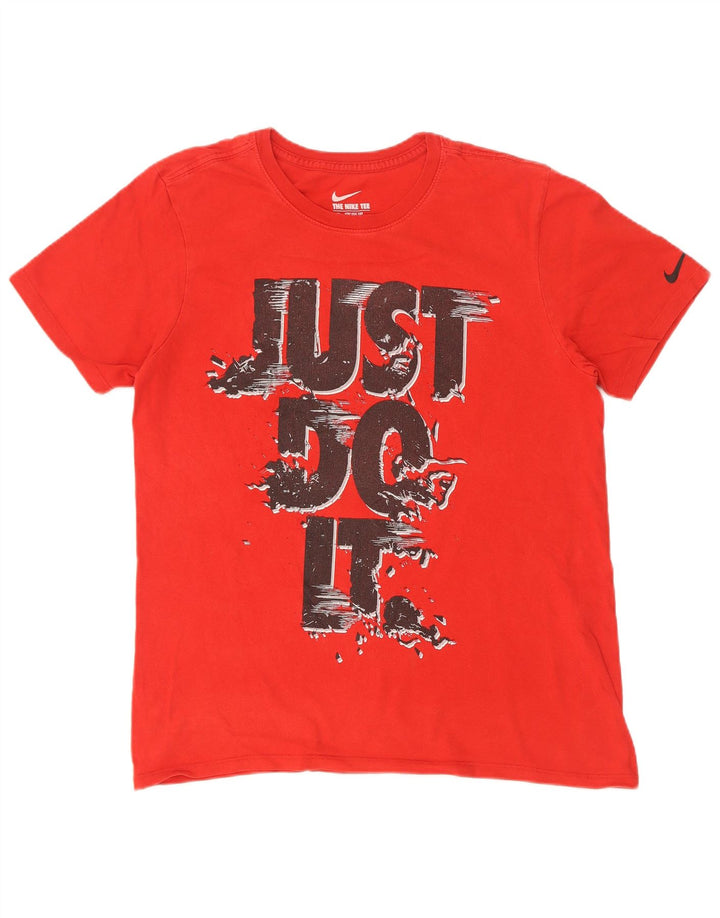 Мужская футболка с рисунком Nike Athletic Cut, средний красный