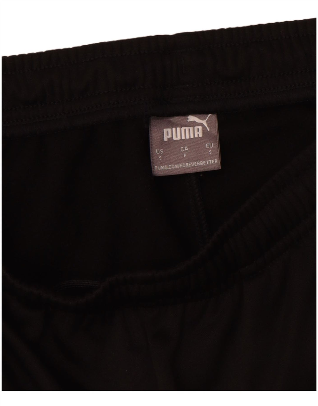 Мужские спортивные брюки Puma с графическим рисунком, маленькие черные полиэстер с цветными блоками