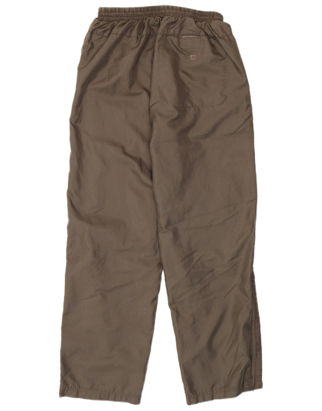 Женские спортивные брюки ADIDAS UK 14, средний коричневый полиэстер в клетку