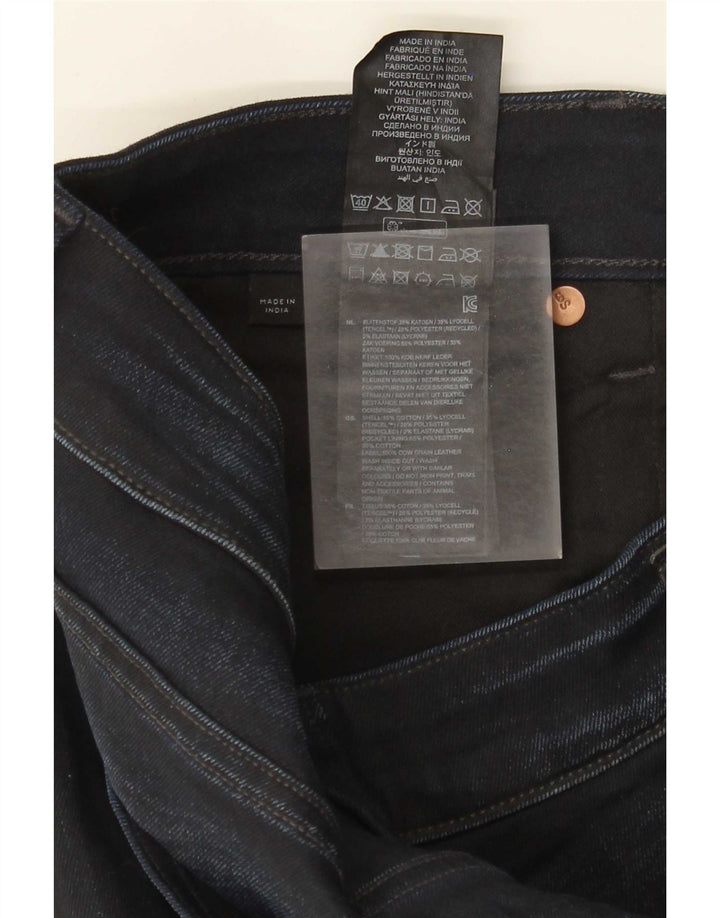 Мужские джинсы G-Star 3301 Slim W36 L30 Темно-синие, хлопок