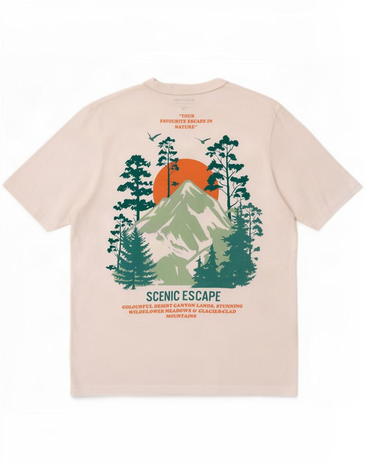 Мужская футболка с рисунком Jack & Jones, топ среднего размера, белый хлопок, хлопок