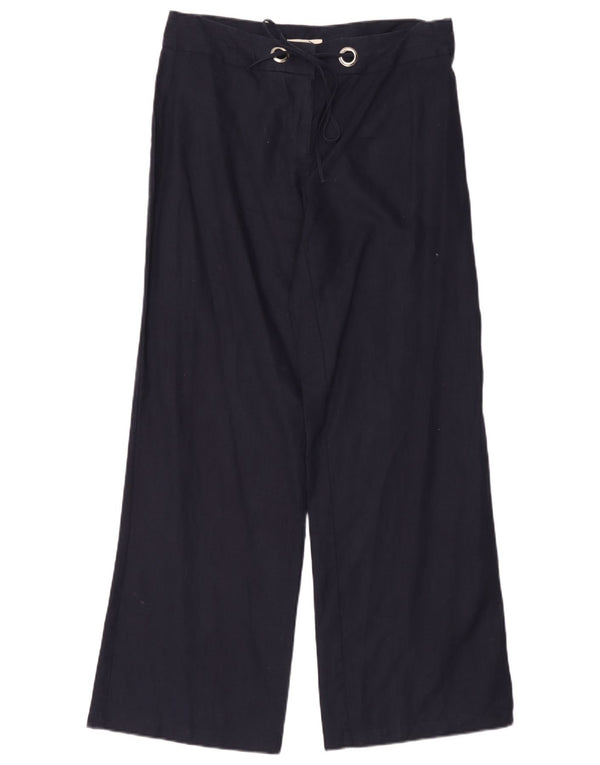 Женские широкие брюки Marks & Spencer UK 14, большие W34 L32, темно-синие