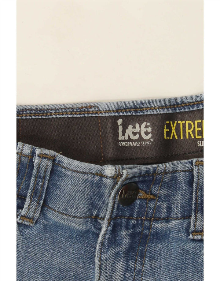 Джинсы Lee мужские узкие W30 L29 синие
