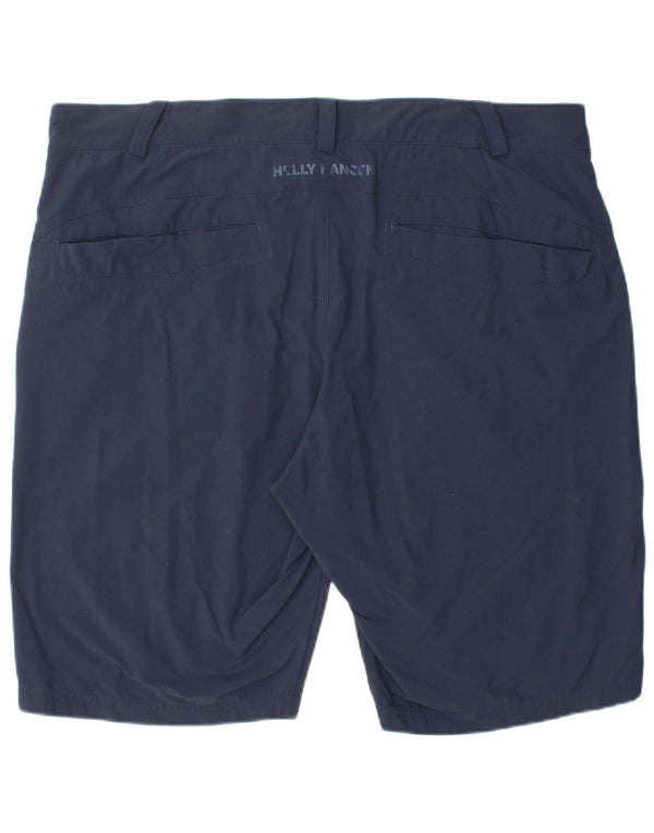 HELLY HANSEN Mens Regular Fit Chino Shorts W38 XL  Navy Blue Polyamide