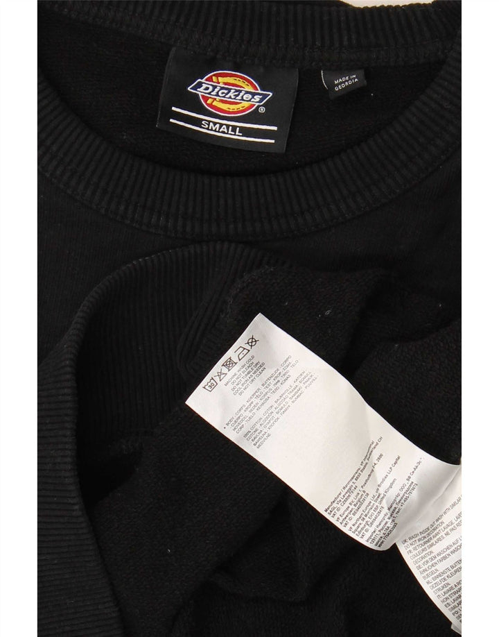 Мужской свитшот с рисунком Dickies, маленький черный хлопковый джемпер