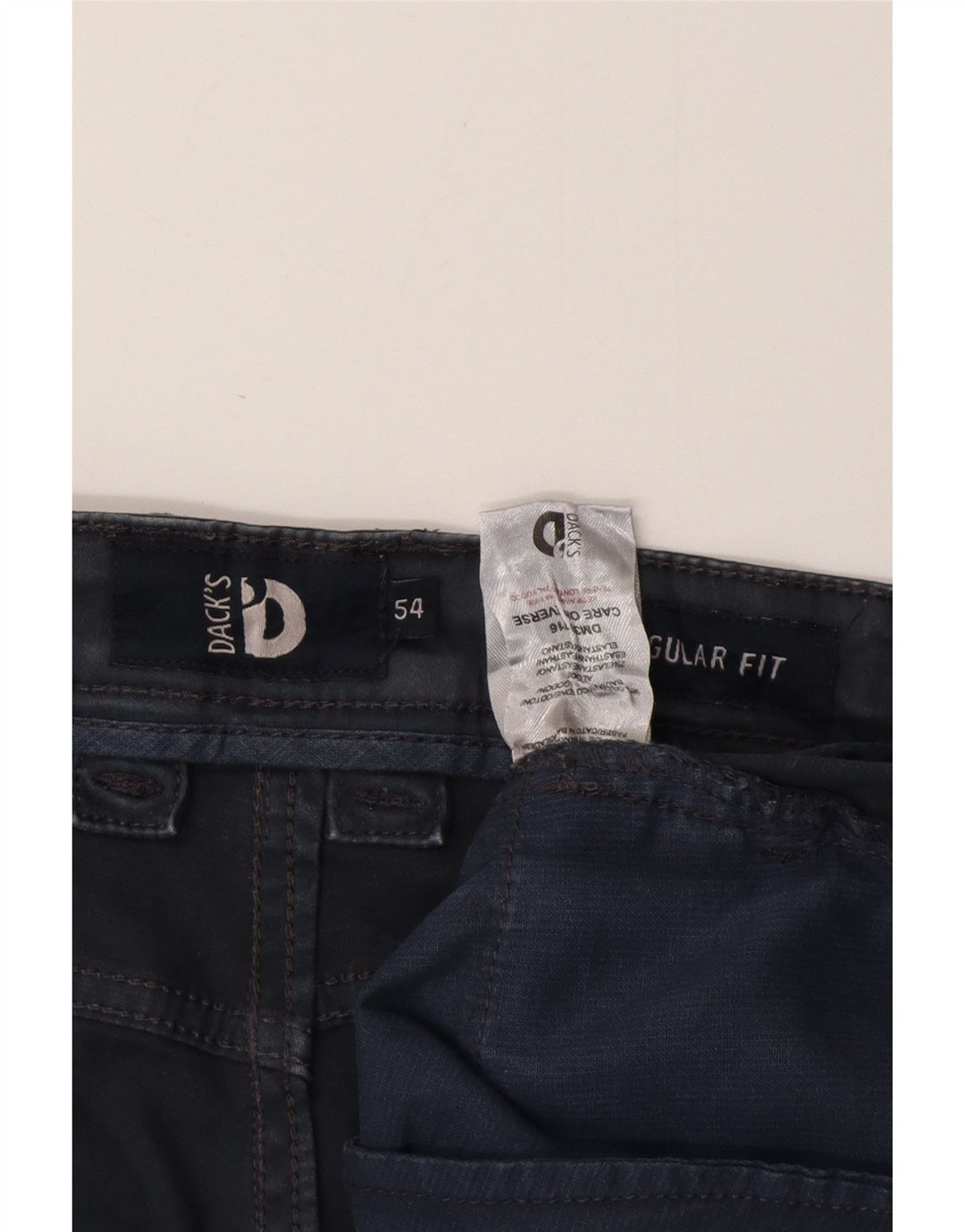 Мужские повседневные брюки стандартного кроя Dack's IT 54 2XL W38 L31, серый хлопок