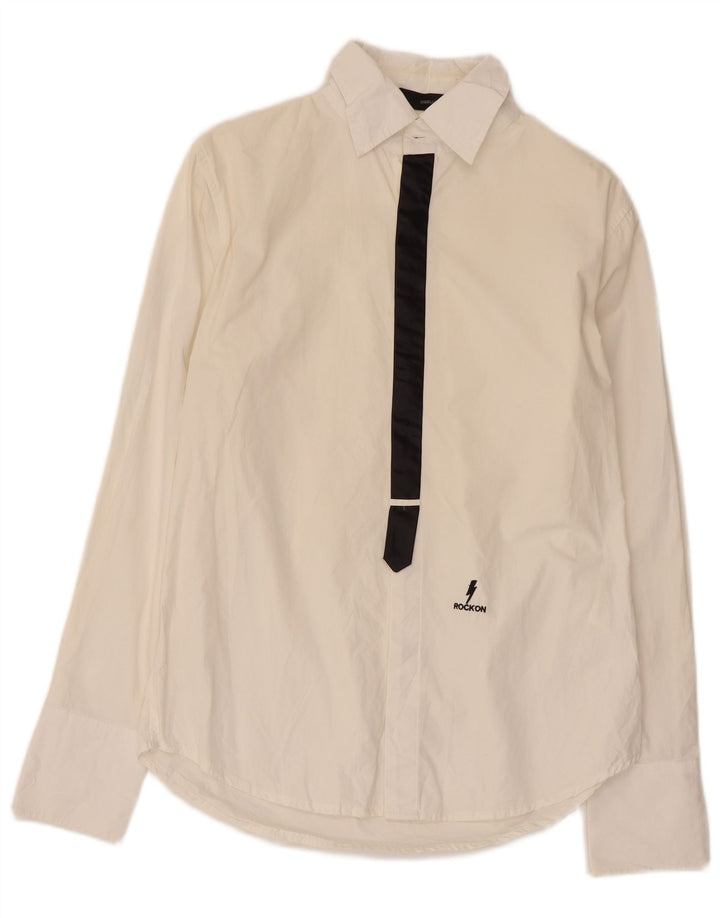 Мужская рубашка Dsquared2 IT 50 Medium White