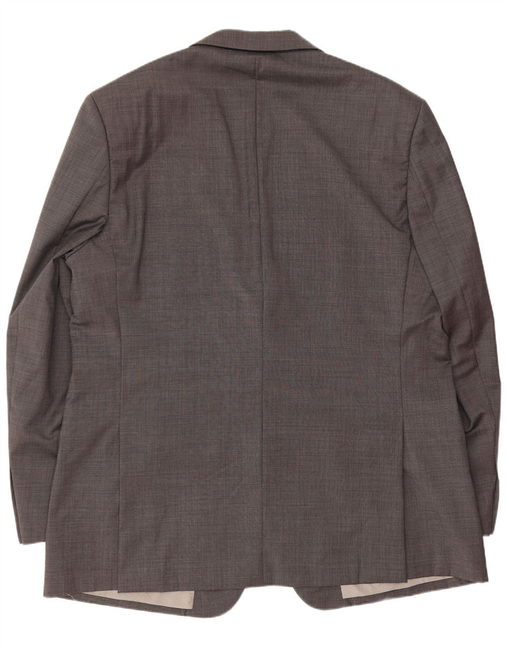 Мужской пиджак на двух пуговицах Marks & Spencer UK 44 XL, серая шерсть