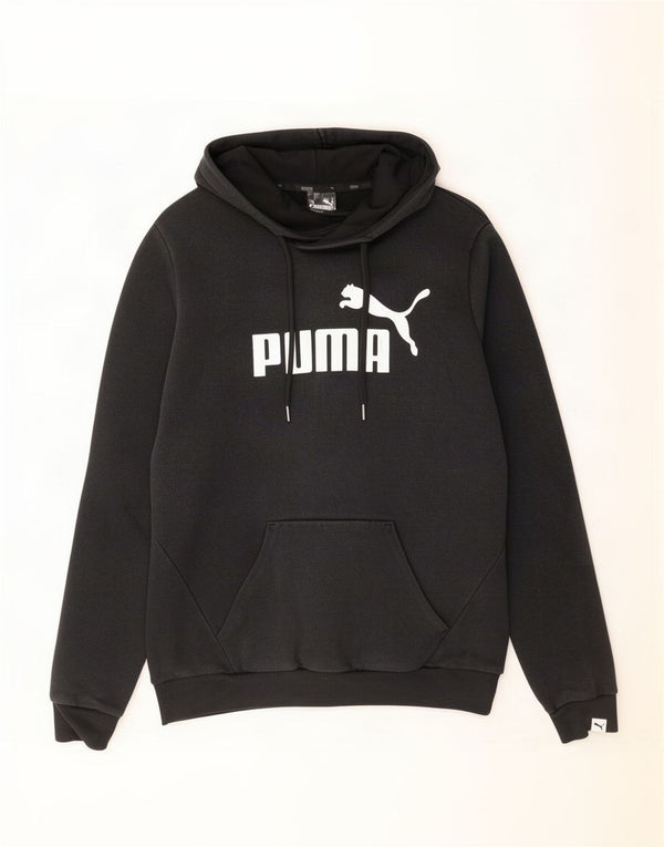 Женский джемпер с капюшоном Puma UK 12, средний черный, хлопок