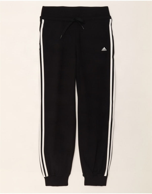 Женские спортивные брюки Adidas Joggers UK 8, маленькие черные хлопковые