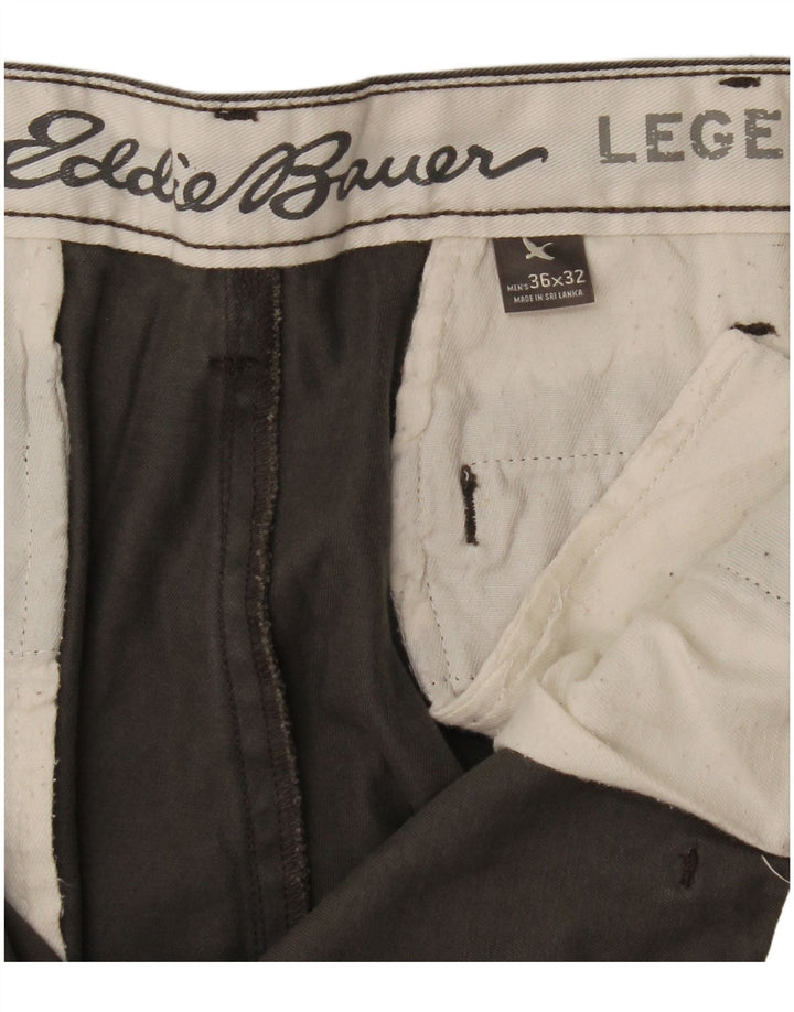 Мужские прямые брюки чинос Eddie Bauer Legend W36 L32 серые