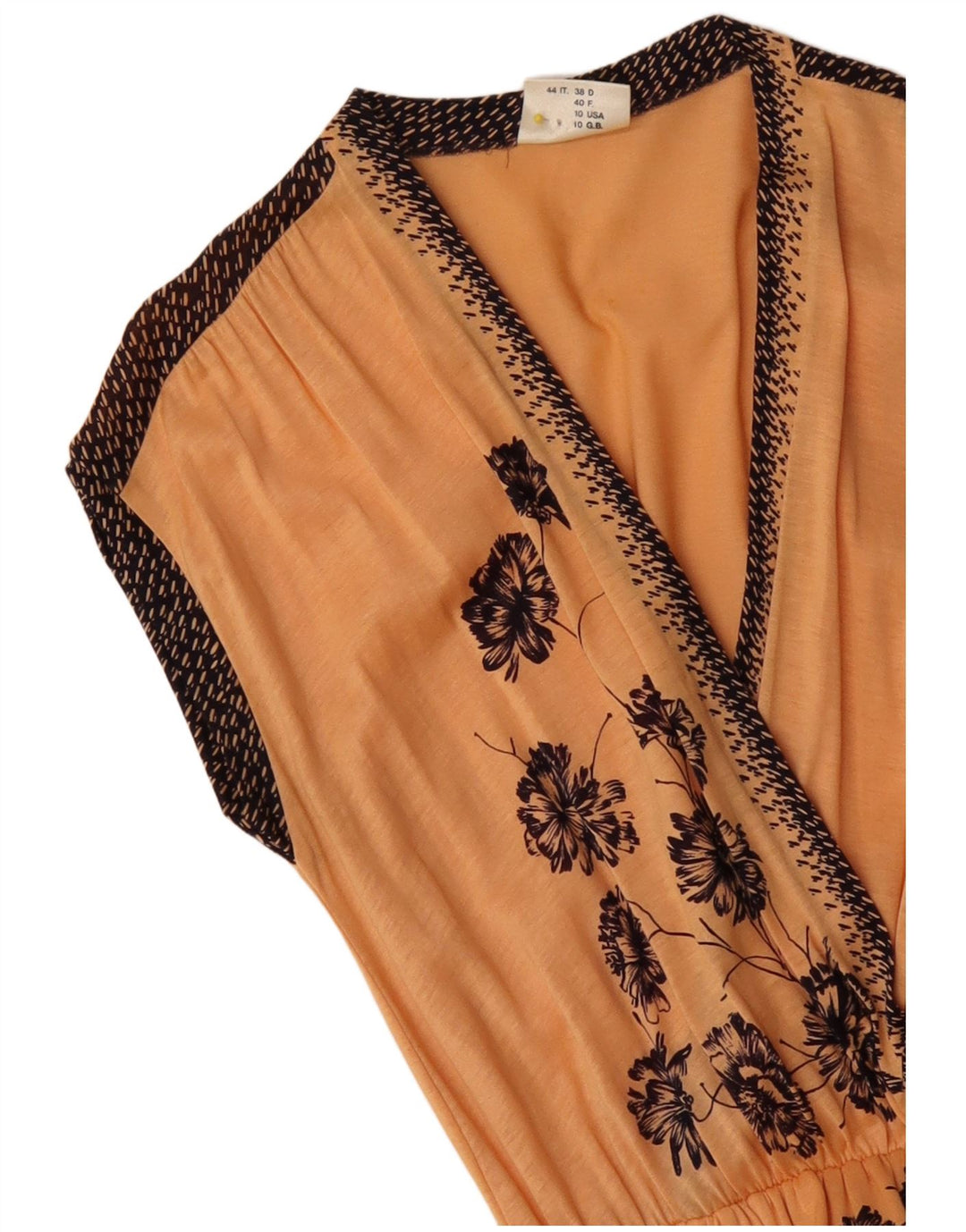 Женское платье с запахом LILO UK 10, маленькое розовое с цветочным принтом