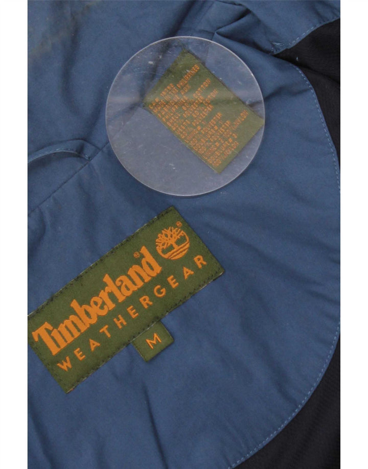 Мужская дождевик Timberland UK 38 средний темно-синий хлопок